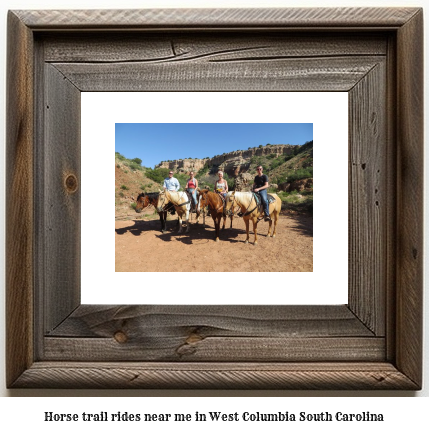 horse trail rides near me in West Columbia, South Carolina